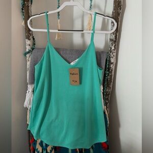 Cherish Teal Camisole Top
